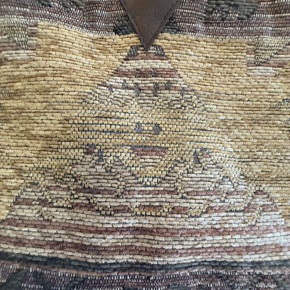 Hiend Accents Rustic Embroidered Textured Set Of 2 Standard Pillow Shams 27x21 - Picture 14 of 16